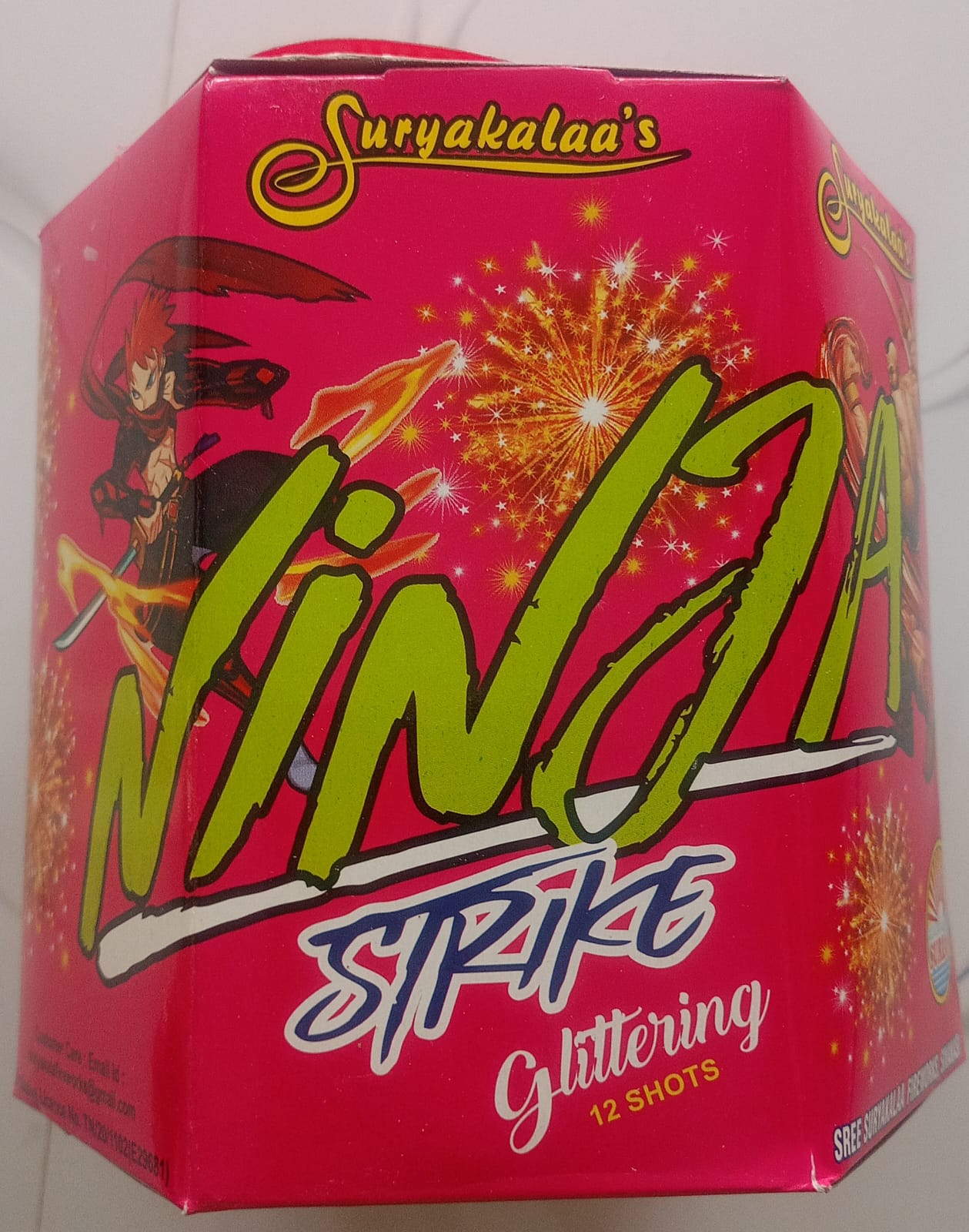 12 Shots Ninja Strike