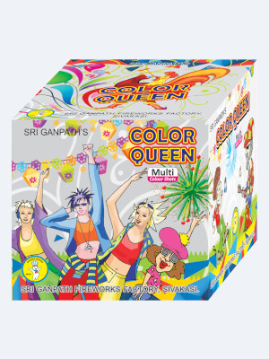Colour Queen (16 Multi Crackling Shots)