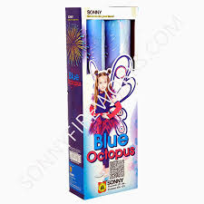 4.5" Great Wall Blue Octopus (2Pcs)