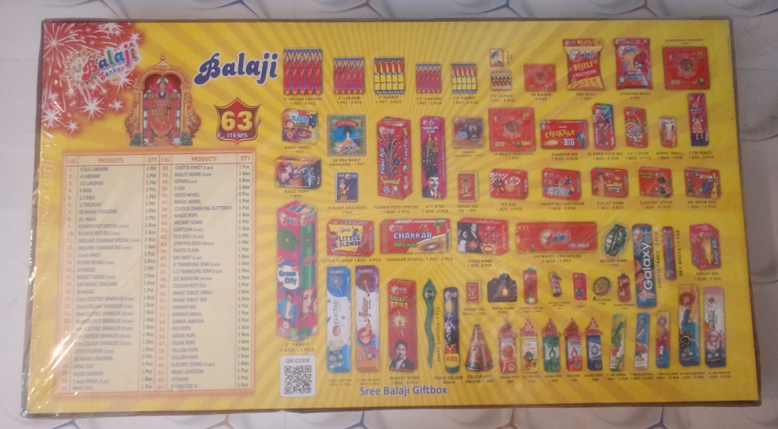 63 Items Balaji