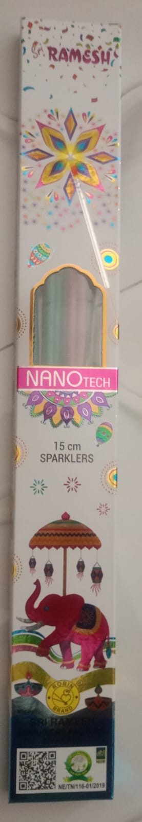 15 cm Nano Electric (10 Sticks)