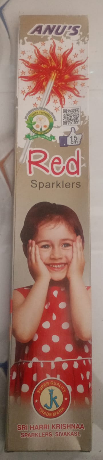 15 cm Red (10 Sticks)