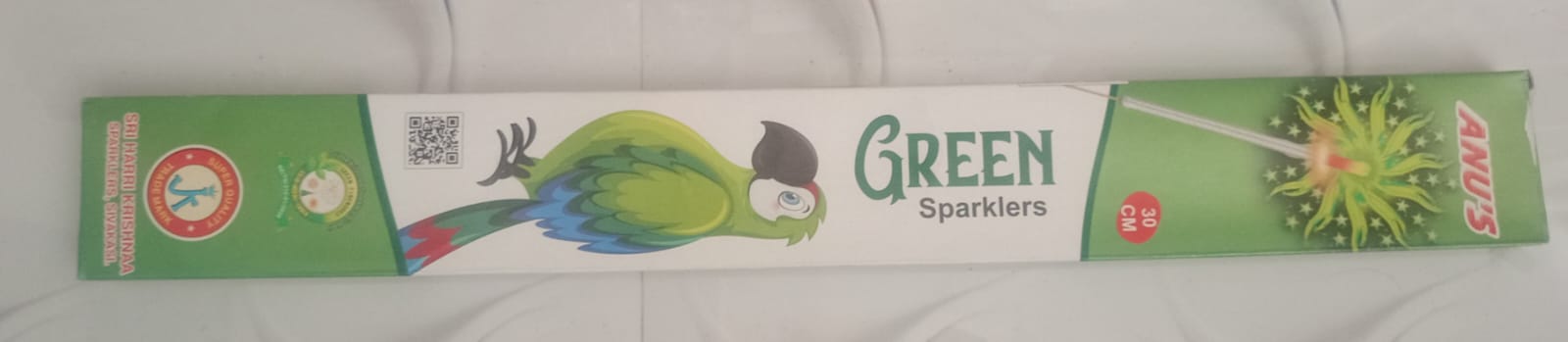 30 cm Green (5 Sticks)