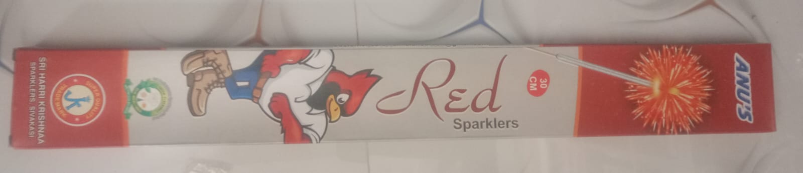 30 cm Red (5 Sticks)